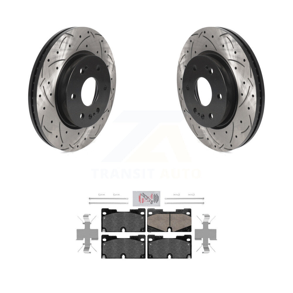 Transit Auto KDA-100506 Disc Brake Kit for 2019-2024 Chevrolet Silverado 1500 LTD, GMC Sierra 1500 Limited, Cadillac Escalade & more - Front product image