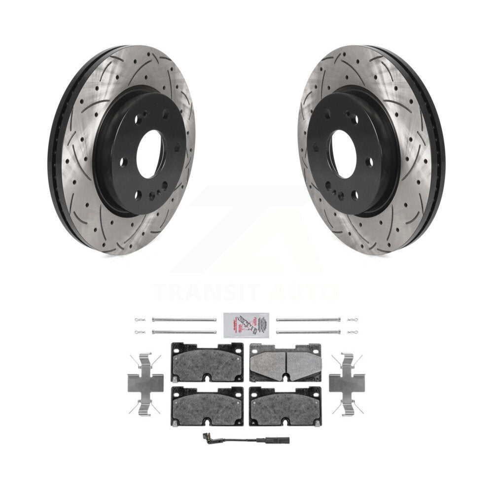 Transit Auto KDA-100507 Disc Brake Kit for 2019-2024 Chevrolet Silverado 1500 LTD, GMC Sierra 1500 Limited, Cadillac Escalade & more - Front product image