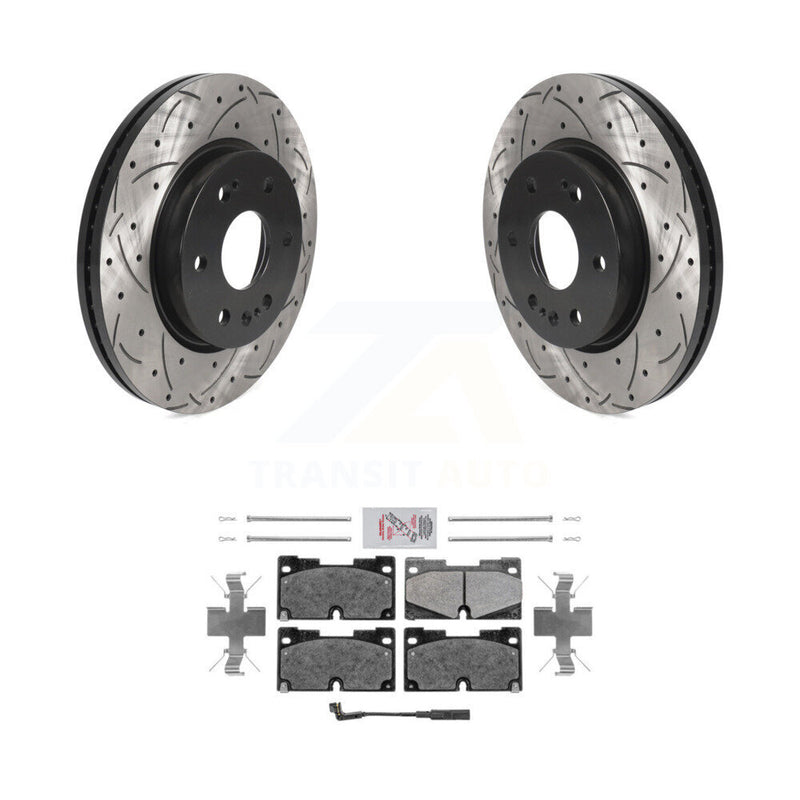 Transit Auto KDA-100507 Disc Brake Kit for 2019-2024 Chevrolet Silverado 1500 LTD, GMC Sierra 1500 Limited, Cadillac Escalade & more - Front product image