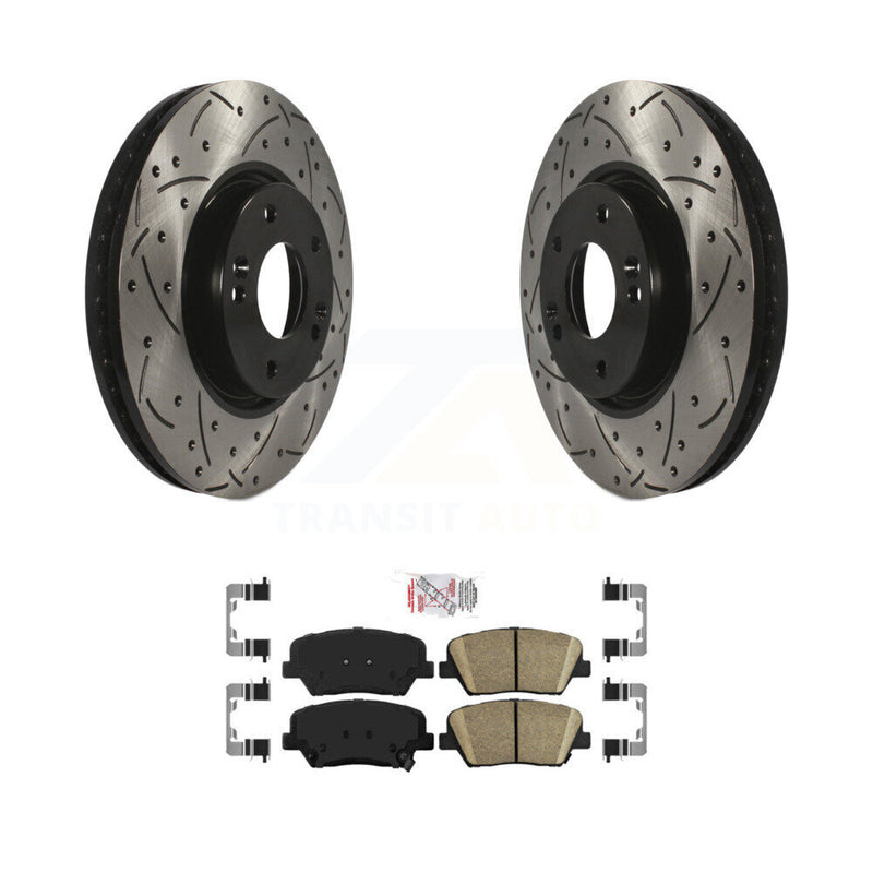 Transit Auto KDA-100515 Disc Brake Kit for 2014-2017 Kia Rondo - Front product image