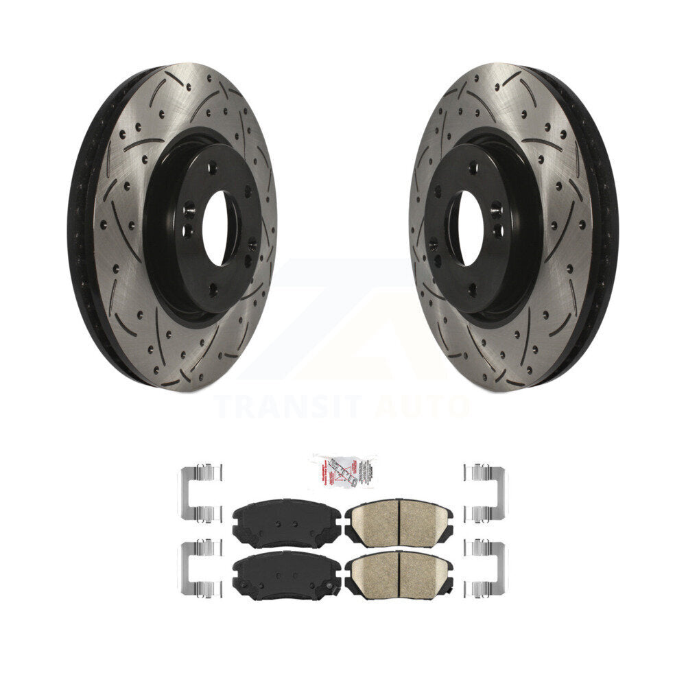 Transit Auto KDA-100517 Disc Brake Kit for 2006-2010 Hyundai Sonata - Front product image