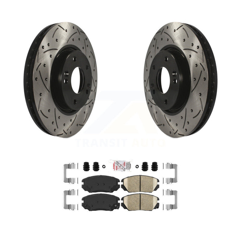 Transit Auto KDA-100518 Disc Brake Kit for 2006-2010 Hyundai Sonata - Front product image