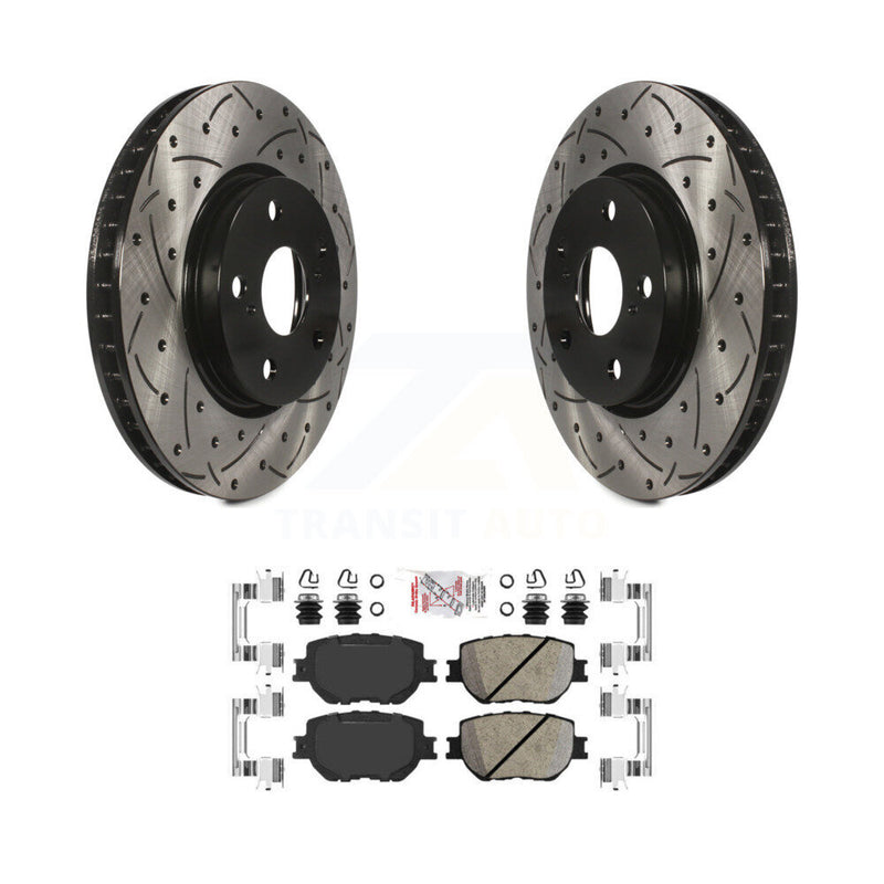 Transit Auto KDA-100526 Disc Brake Kit for 2014-2015 Lexus IS250 - Front product image