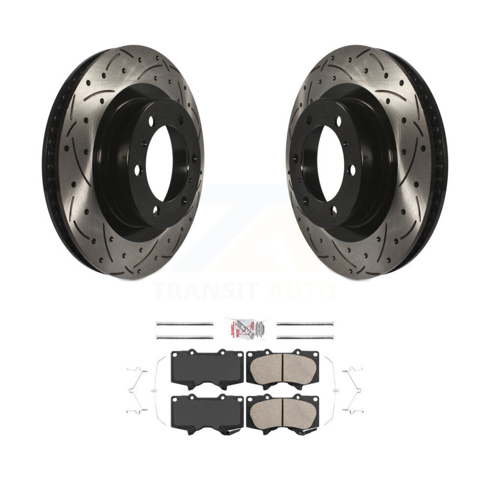 Transit Auto KDA-100527 Disc Brake Kit for 2010-2023 Lexus GX460, Toyota 4Runner - Front product image