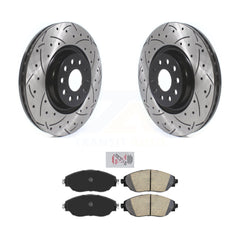 Transit Auto KDA-100529 Disc Brake Kit for 2015-2025 Volkswagen Jetta, Audi Q3, Volkswagen GTI & more - Front product image