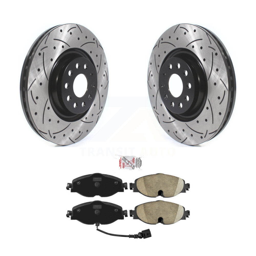 Transit Auto KDA-100530 Disc Brake Kit for 2015-2019 Audi A3, Volkswagen Golf - Front product image