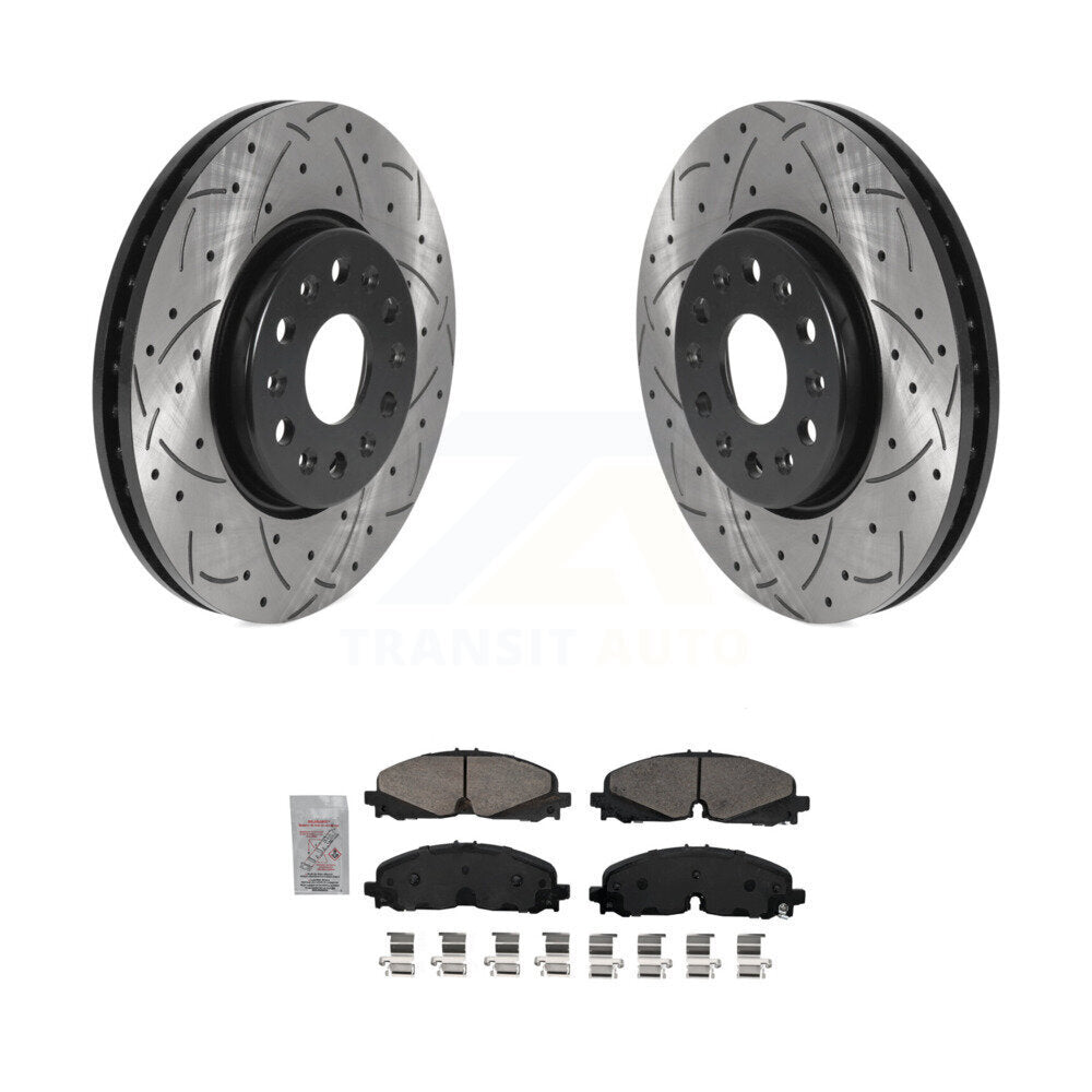 Transit Auto KDA-100541 Disc Brake Kit for 2020-2024 Buick Enclave, Chevrolet Blazer, Chevrolet Traverse & more - Front product image