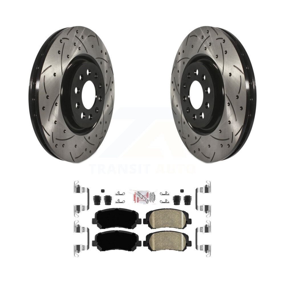 Transit Auto KDA-100542 Disc Brake Kit for 2015-2023 Jeep Cherokee, Chrysler 200 - Front product image