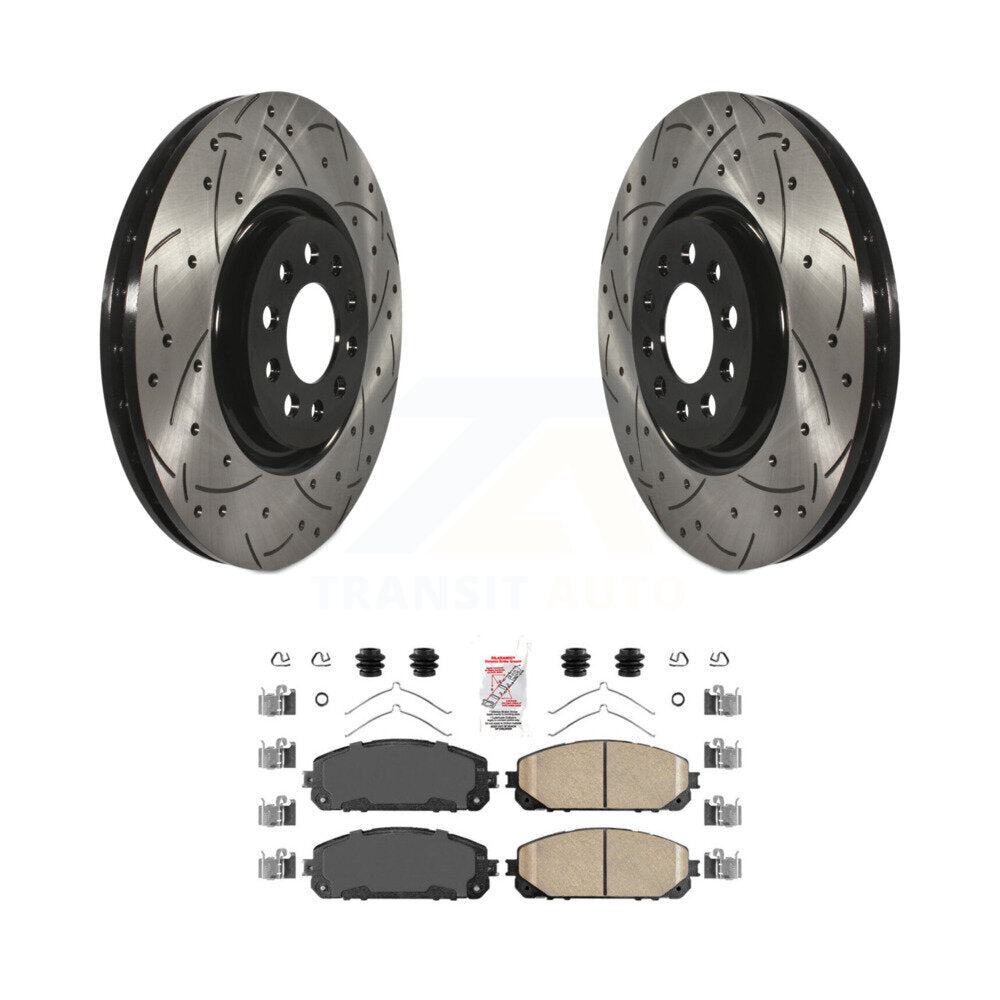 Transit Auto KDA-100543 Disc Brake Kit for 2014-2023 Jeep Cherokee - Front product image