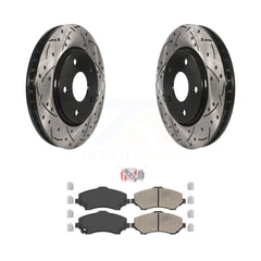 Transit Auto KDA-100553 Disc Brake Kit for 2008-2016 Chrysler Town & Country, Dodge Grand Caravan, Dodge Journey & more - Front product image