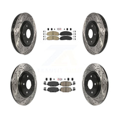 Transit Auto KDA-100554 Disc Brake Kit for 2012-2020 Dodge Grand Caravan, Dodge Journey, Chrysler Town & Country & more - Front and Rear product image