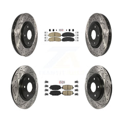 Transit Auto KDA-100555 Disc Brake Kit for 2012-2020 Dodge Grand Caravan, Dodge Journey, Chrysler Town & Country & more - Front and Rear product image
