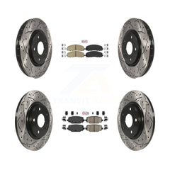 Transit Auto KDA-100556 Disc Brake Kit for 2012-2020 Dodge Grand Caravan, Dodge Journey, Chrysler Town & Country & more - Front and Rear product image