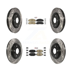 Transit Auto KDA-100557 Disc Brake Kit for 2012-2020 Dodge Grand Caravan, Dodge Journey, Chrysler Town & Country & more - Front and Rear product image