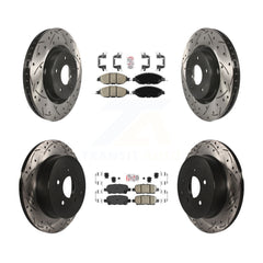 Transit Auto KDA-100561 Disc Brake Kit for 2013-2022 Nissan Murano, INFINITI JX35, Nissan Pathfinder - Front and Rear product image