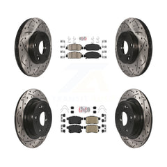 Transit Auto KDA-100566 Disc Brake Kit for 2016 Honda Accord - Front and Rear product image