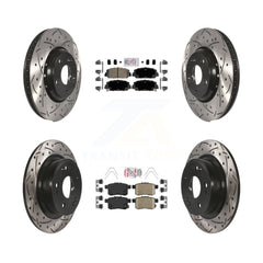 Transit Auto KDA-100571 Disc Brake Kit for 2016-2017 Honda Accord - Front and Rear product image