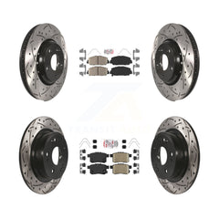 Transit Auto KDA-100572 Disc Brake Kit for 2016-2017 Honda Accord - Front and Rear product image