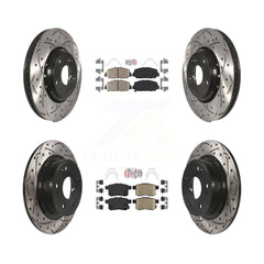 Transit Auto KDA-100573 Disc Brake Kit for 2016-2017 Honda Accord - Front and Rear product image