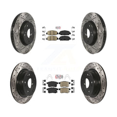 Transit Auto KDA-100577 Disc Brake Kit for 2013-2017 Honda Accord - Front and Rear product image