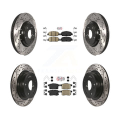 Transit Auto KDA-100578 Disc Brake Kit for 2017 Honda Accord - Front and Rear product image