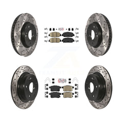 Transit Auto KDA-100580 Disc Brake Kit for 2013-2017 Honda Accord - Front and Rear product image