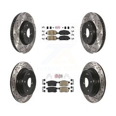 Transit Auto KDA-100581 Disc Brake Kit for 2013-2017 Honda Accord - Front and Rear product image