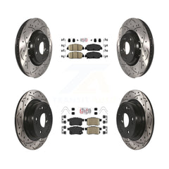 Transit Auto KDA-100584 Disc Brake Kit for 2017 Honda Accord - Front and Rear product image