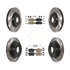 Transit Auto KDA-100585 Disc Brake Kit for 2017 Honda Accord - Front and Rear product image