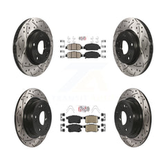 Transit Auto KDA-100587 Disc Brake Kit for 2017 Honda Accord - Front and Rear product image