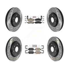 Transit Auto KDA-100589 Disc Brake Kit for 2017-2020 Chevrolet Traverse, Chevrolet Blazer, Buick Enclave & more - Front and Rear product image