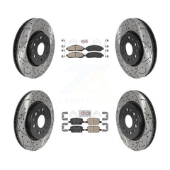 Transit Auto KDA-100591 Disc Brake Kit for 2017-2020 Chevrolet Traverse, Chevrolet Blazer, Buick Enclave & more - Front and Rear product image