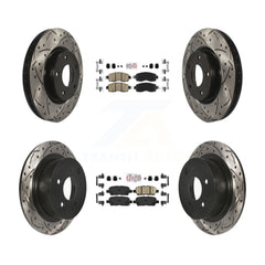 Transit Auto KDA-100592 Disc Brake Kit for 2013-2023 Nissan Altima - Front and Rear product image