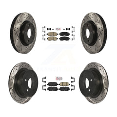Transit Auto KDA-100593 Disc Brake Kit for 2013-2023 Nissan Altima - Front and Rear product image