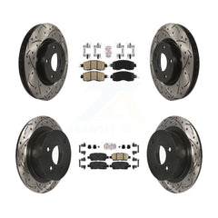 Transit Auto KDA-100594 Disc Brake Kit for 2013-2023 Nissan Altima - Front and Rear product image