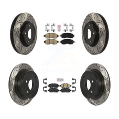 Transit Auto KDA-100595 Disc Brake Kit for 2013-2023 Nissan Altima - Front and Rear product image