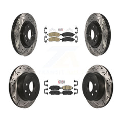 Transit Auto KDA-100599 Disc Brake Kit for 2015 Nissan LEAF - Front and Rear product image