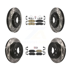 Transit Auto KDA-100601 Disc Brake Kit for 2015 Nissan LEAF - Front and Rear product image