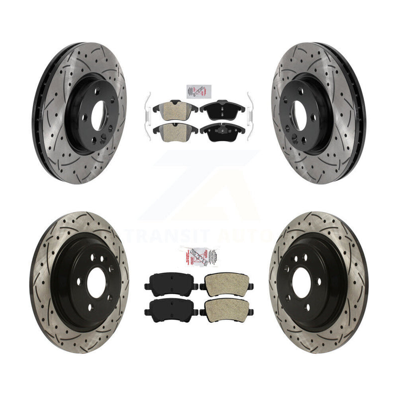 Transit Auto KDA-100604 Disc Brake Kit for 2013-2014 Volvo S60 - Front and Rear product image