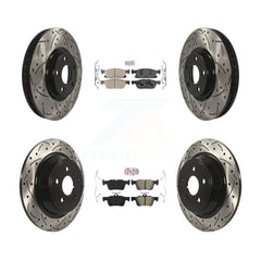 Transit Auto KDA-100609 Disc Brake Kit for 2018-2020 Lincoln Continental - Front and Rear product image