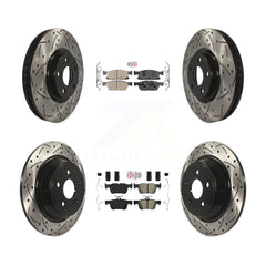 Transit Auto KDA-100610 Disc Brake Kit for 2018-2020 Lincoln Continental - Front and Rear product image