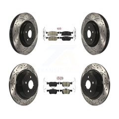 Transit Auto KDA-100611 Disc Brake Kit for 2015-2023 Ford Edge, Lincoln Nautilus, Lincoln MKX - Front and Rear product image