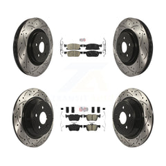Transit Auto KDA-100612 Disc Brake Kit for 2015-2023 Ford Edge, Lincoln Nautilus, Lincoln MKX - Front and Rear product image