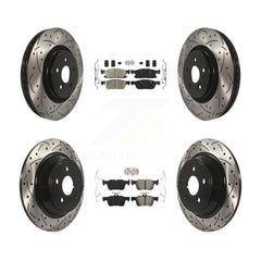 Transit Auto KDA-100613 Disc Brake Kit for 2015-2023 Ford Edge, Lincoln Nautilus, Lincoln MKX - Front and Rear product image