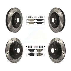 Transit Auto KDA-100614 Disc Brake Kit for 2015-2023 Ford Edge, Lincoln Nautilus, Lincoln MKX - Front and Rear product image