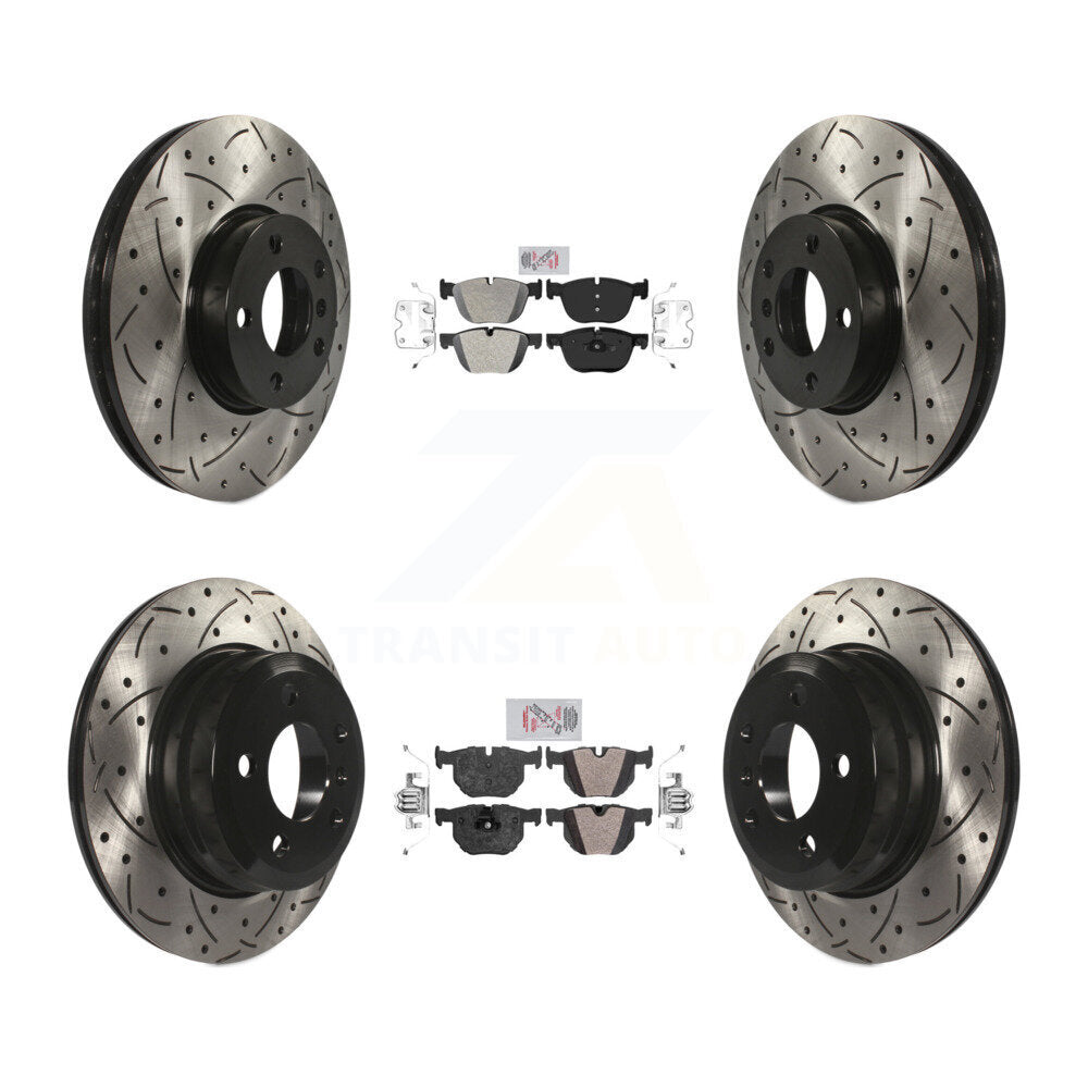 Transit Auto KDA-100615 Disc Brake Kit for 2007-2019 BMW X5, BMW X6 - Front and Rear product image
