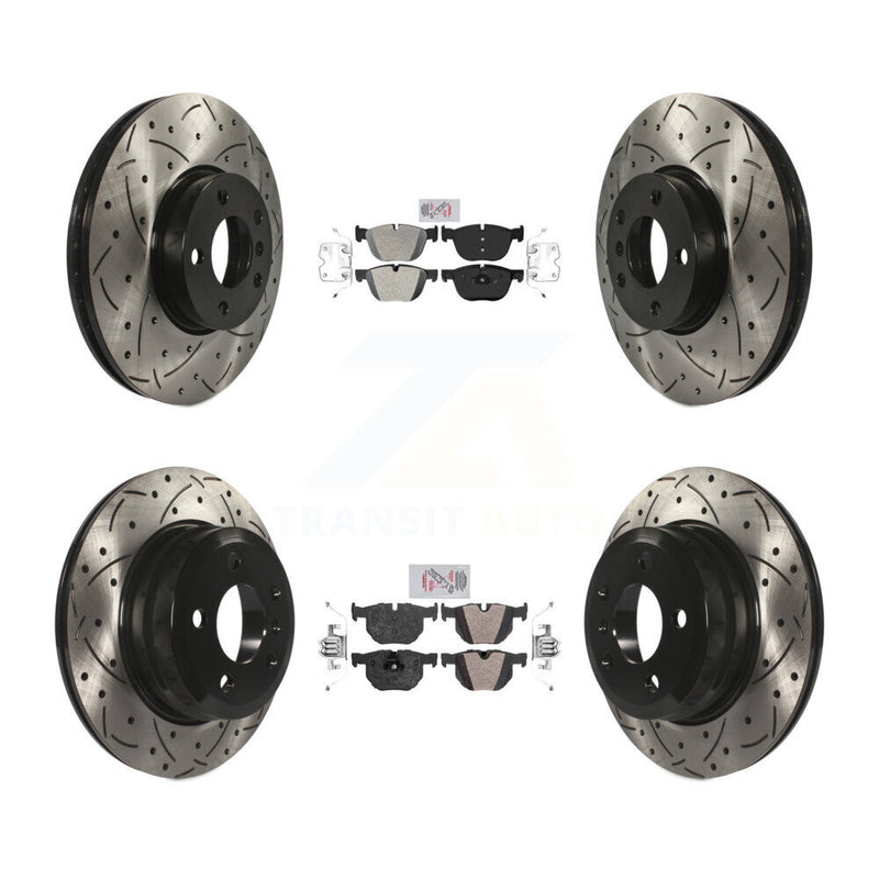 Transit Auto KDA-100615 Disc Brake Kit for 2007-2019 BMW X5, BMW X6 - Front and Rear product image