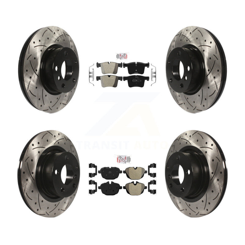 Transit Auto KDA-100616 Disc Brake Kit for 2011-2018 BMW X4, BMW X3 - Front and Rear product image