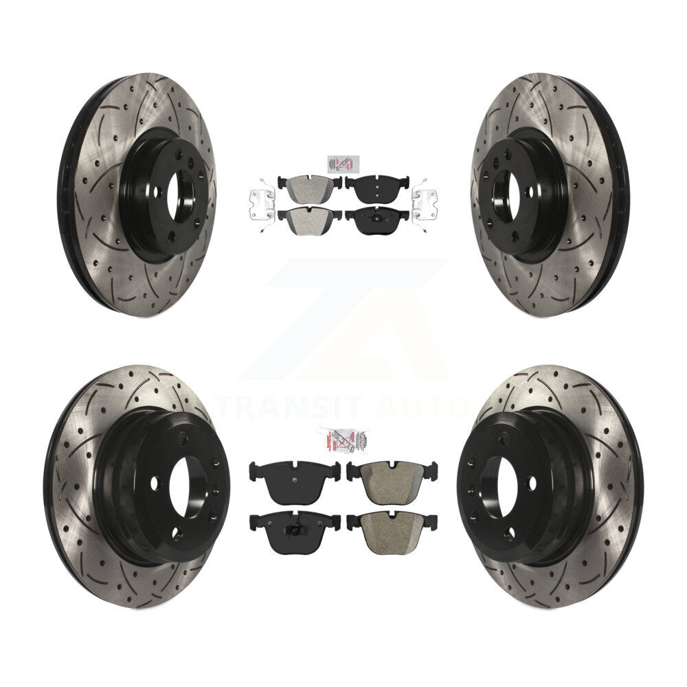 Transit Auto KDA-100617 Disc Brake Kit for 2009 BMW X6 - Front and Rear product image