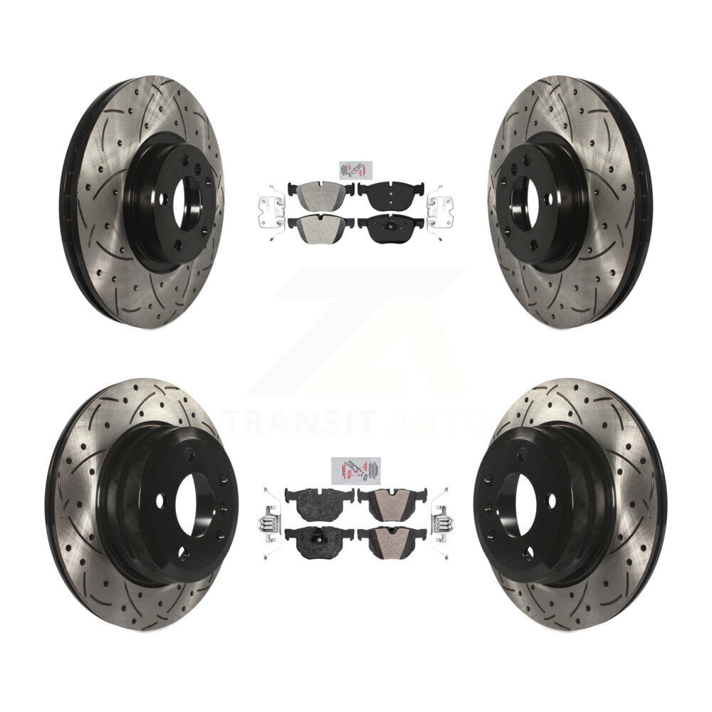 Transit Auto KDA-100618 Disc Brake Kit for 2009-2018 BMW X5, BMW X6 - Front and Rear product image